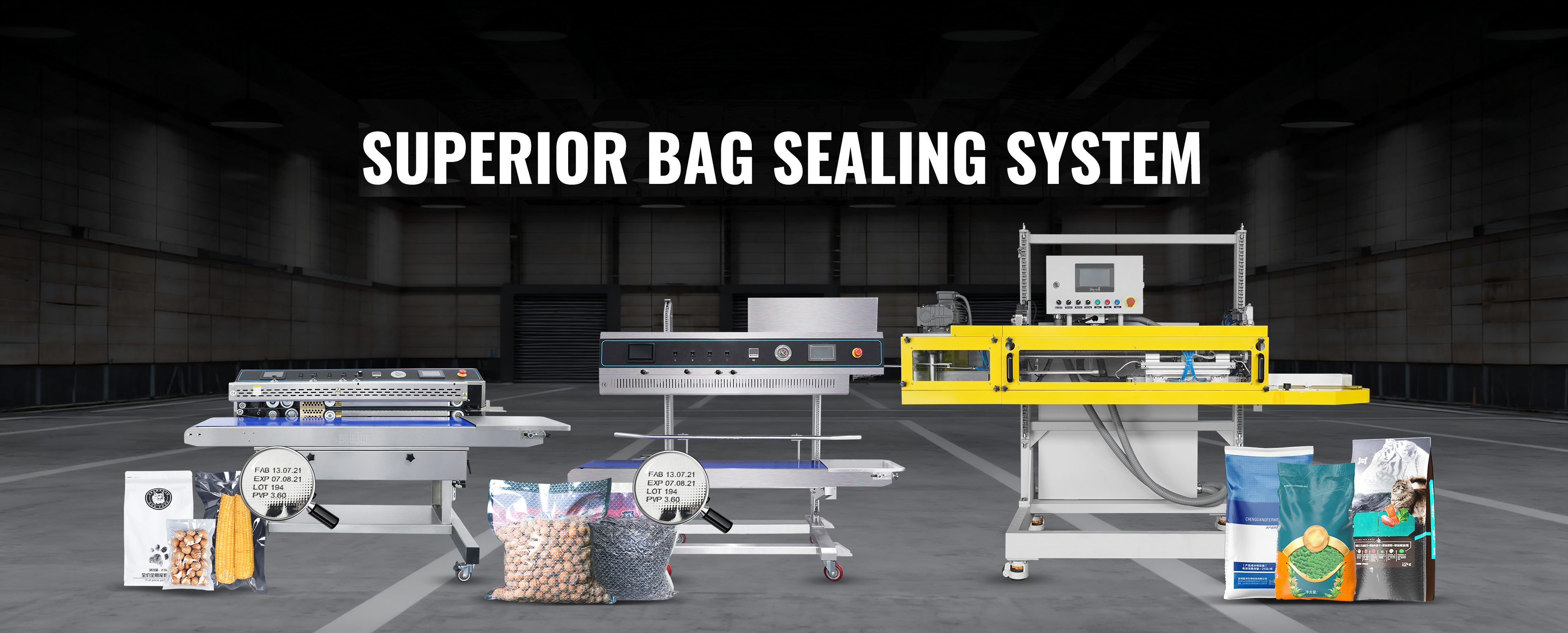 sigillatore di sacchetti banner