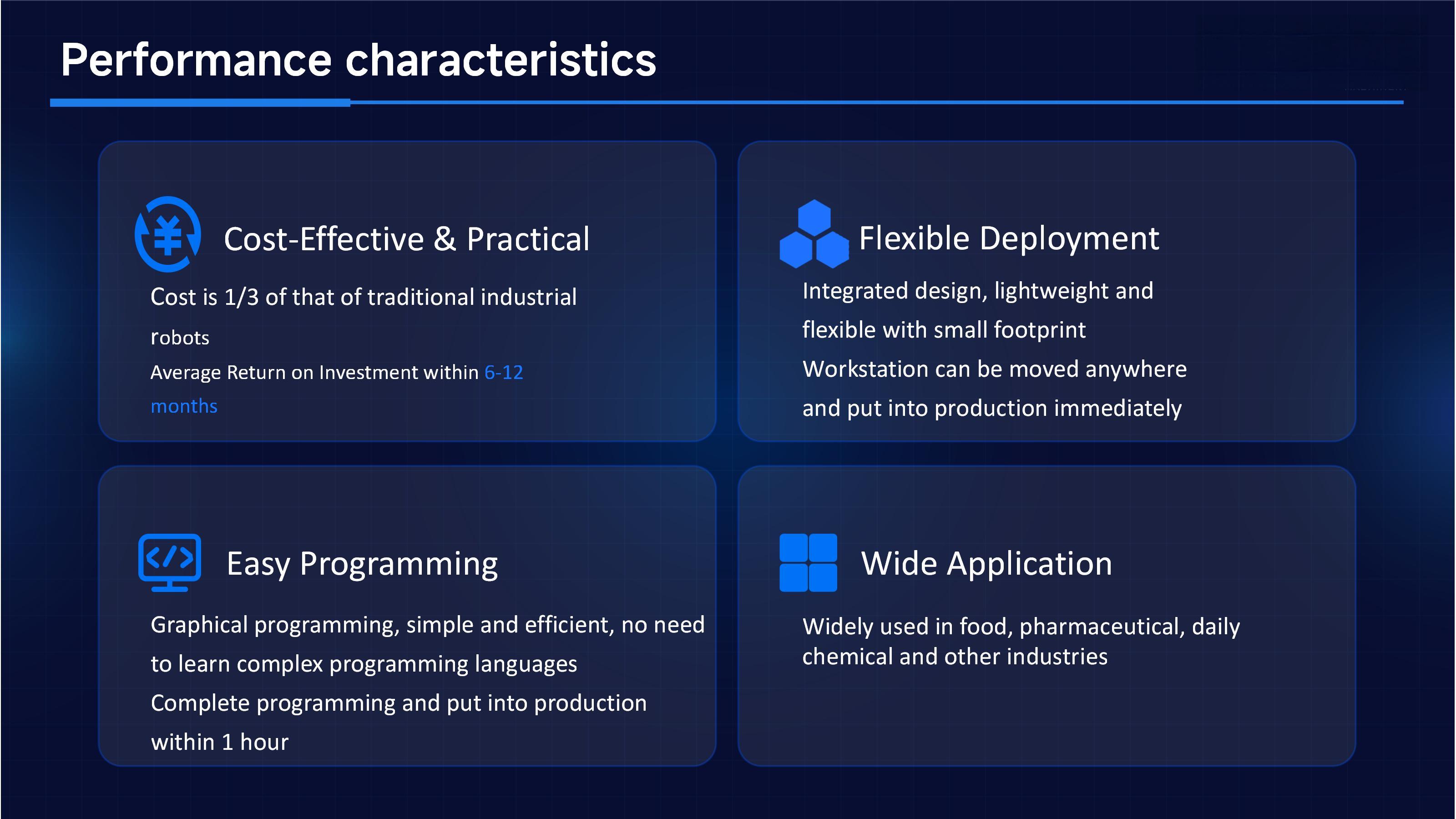 Pallettizzatore Hualian Cobot