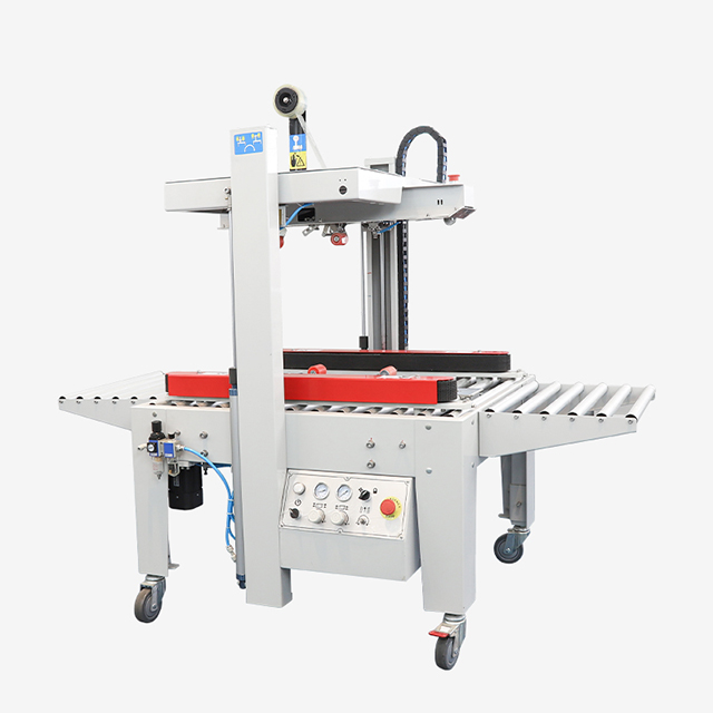  Nuova modalità di bloccaggio automatica Cartone Sealing Machine FXJ-5050QS
