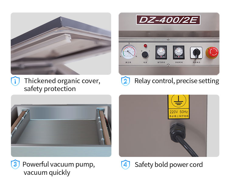 Dettagli della macchina per imballaggio sotto vuoto 01