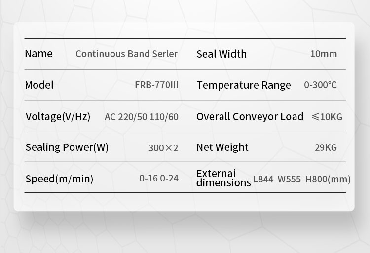 Sigillatore di sacchetti Hualian