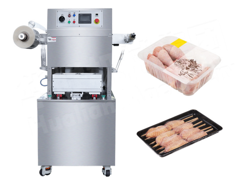 macchina sigillatrice verticale per vassoi