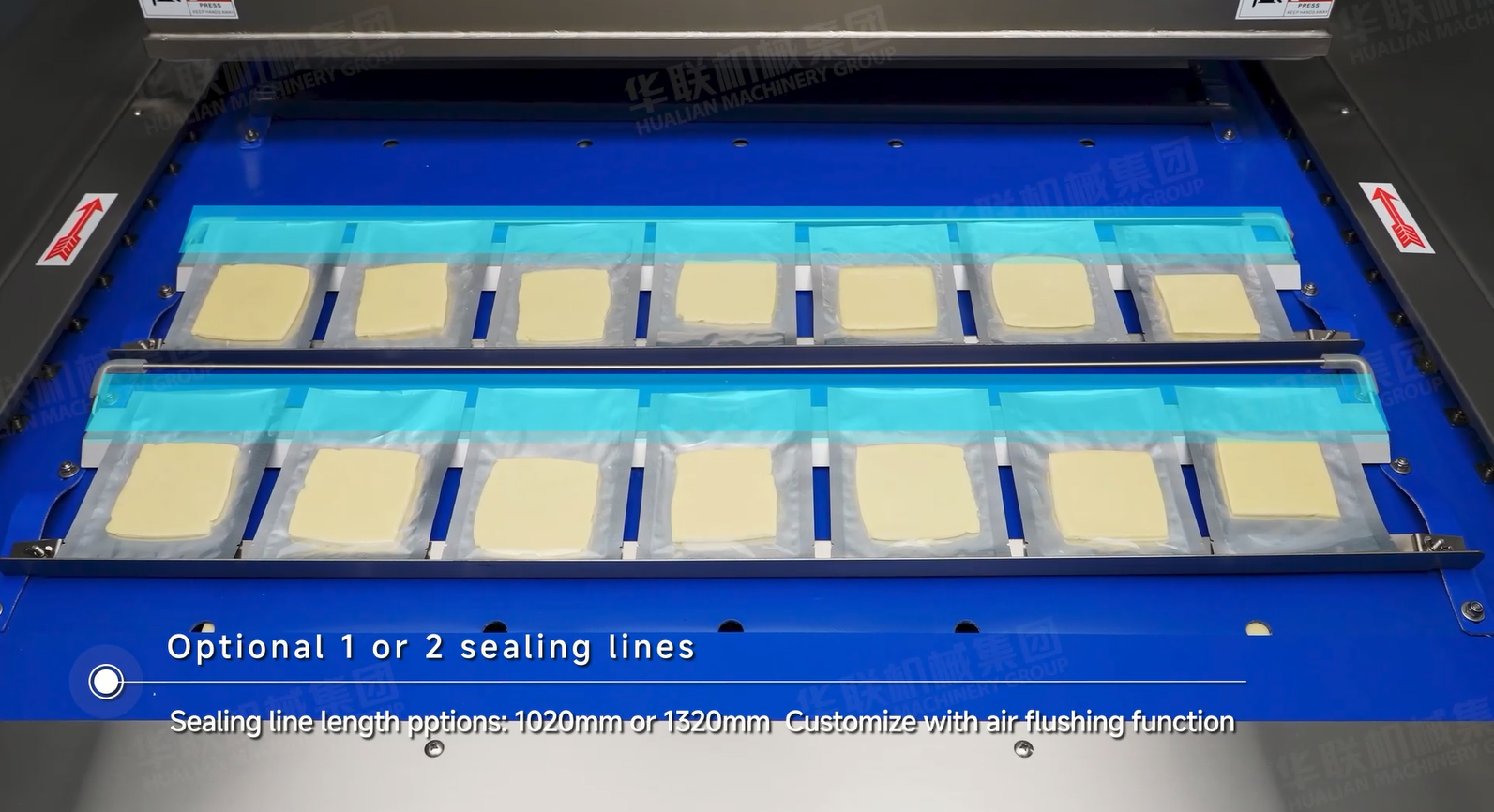 confezionatrice sottovuoto continua