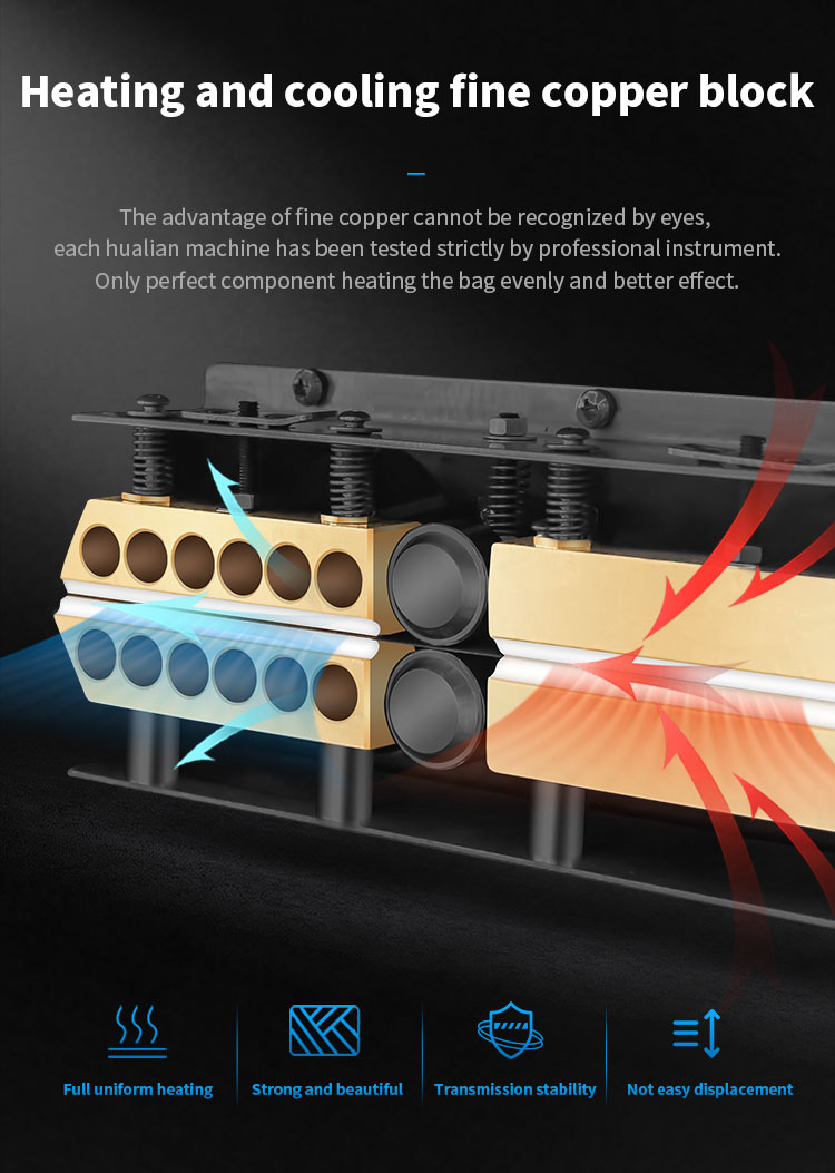 Macchina per sigillare i sacchetti Hualian