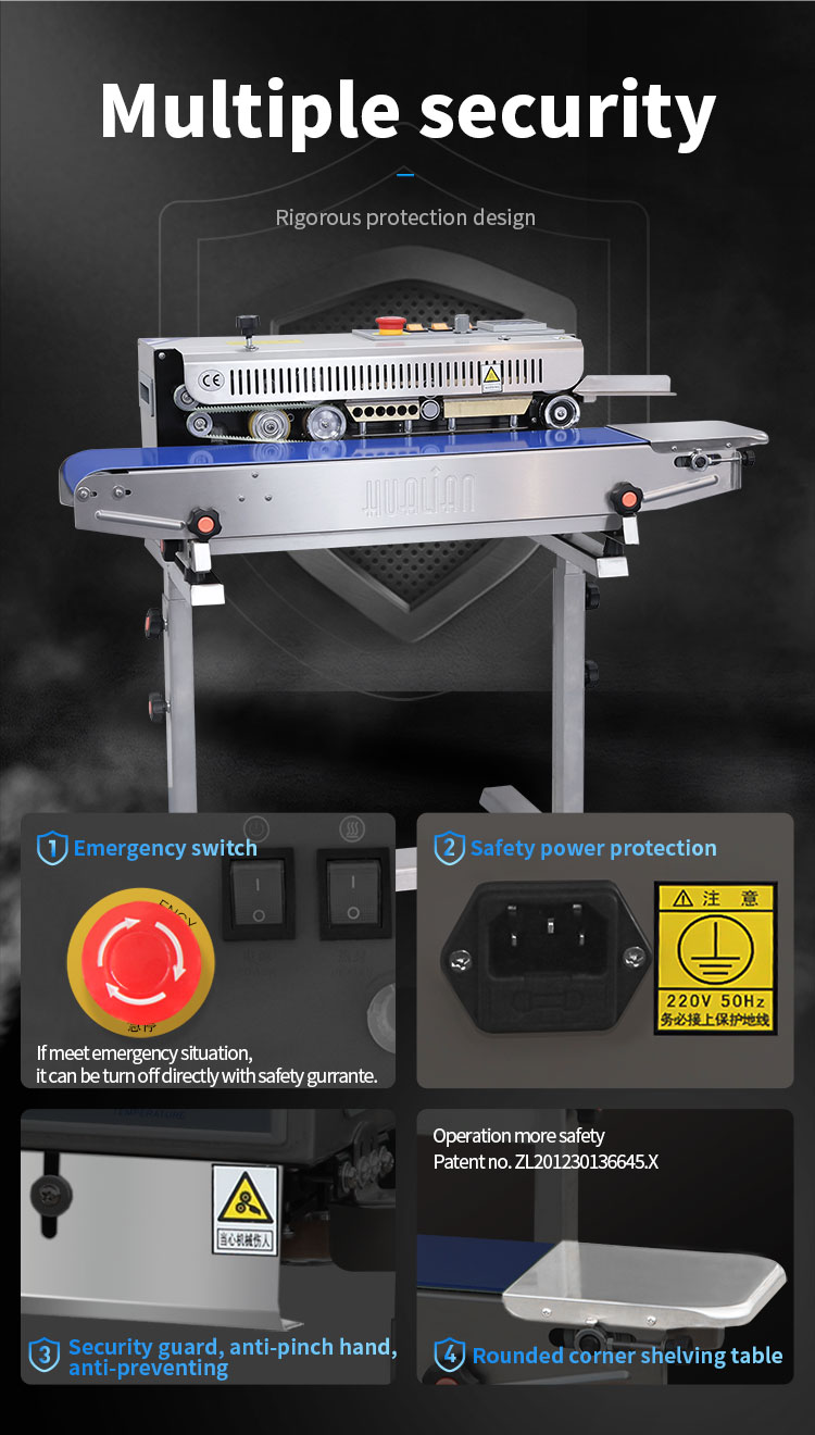 Macchina per sigillare sacchetti di plastica Hualian