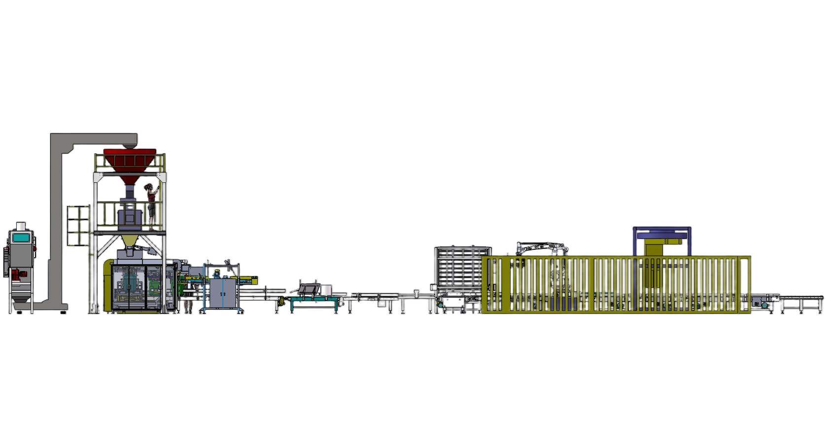 linea di confezionamento di alimenti per animali domestici