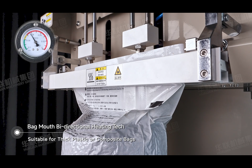 Sigillante per vuoto esterno di tipo ugello per sacchetto pesante