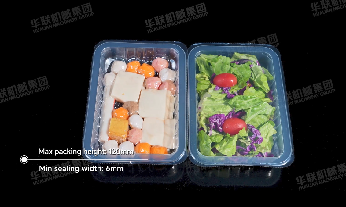 Macchina sigillatrice per vaschette per verdure