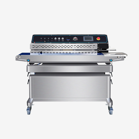 Macchina sigillatrice a banda continua per aspirazione aria e lavaggio gas Hualian con codifica a inchiostro solido FRM-980WH